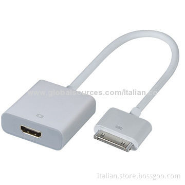 Apple 30 Pins to HDMI 19 Pins Adapter MHL Cable